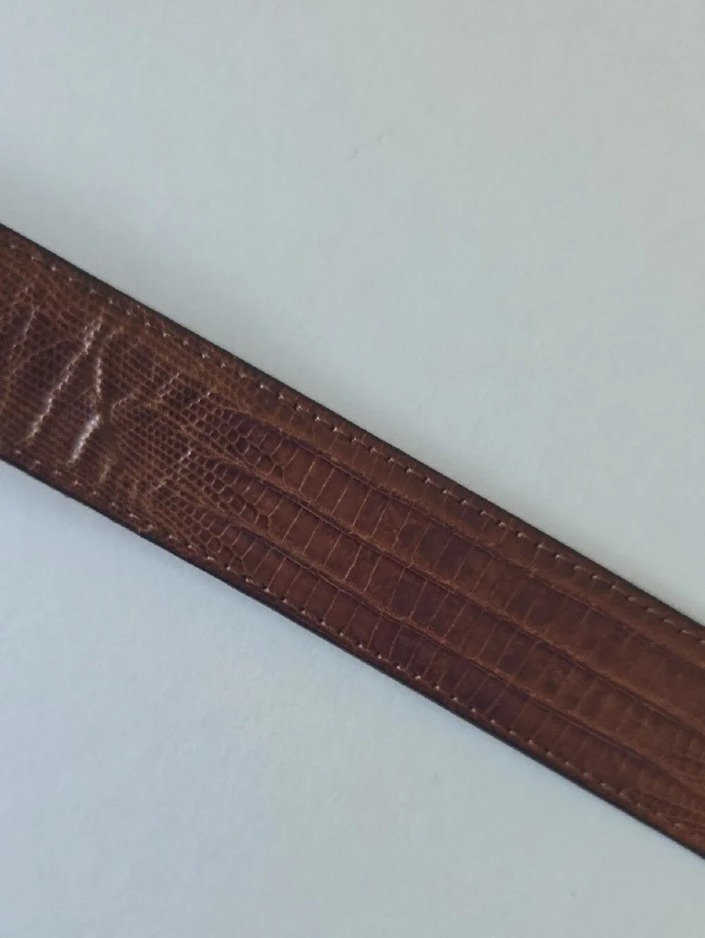 Classic Brown Leather Men’s Dress Belt